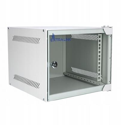 Picture of Szafa ExtraLink LITE 4U 10" 280X310 WALL-MOUNTED RACKMOUNT CABINET GRAY
