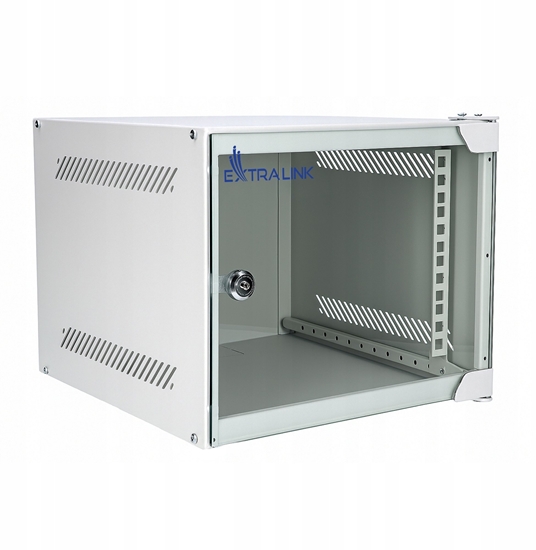 Picture of Szafa ExtraLink LITE 4U 10" 280X310 WALL-MOUNTED RACKMOUNT CABINET GRAY