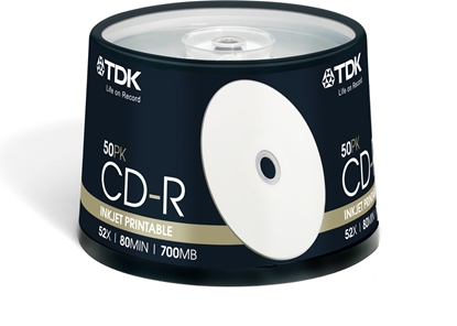Изображение TDK CD-R 1 sztuk (t19514)