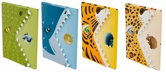 Изображение Teka Teczka A4 z gumk± szczka MIX (12szt)