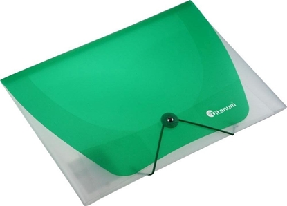 Изображение Teka Teczka PP A4 z gumk± transparentna zielona