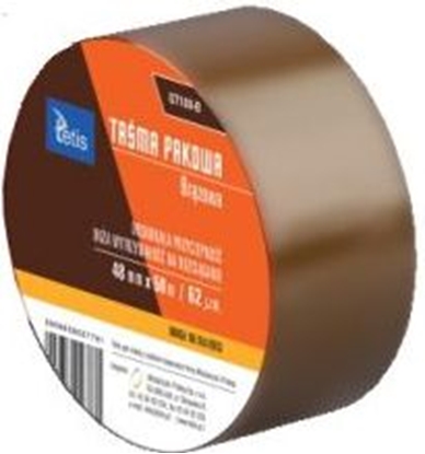 Изображение Tetis Tama pakowa brzowa 48mmx50m