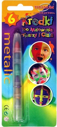 Picture of Titanum Kredki Do Twarzy 6 Kolor Metalic TI-188130