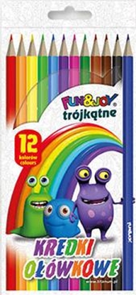 Изображение Titanum Kredki oówkowe Fun&Joy trójktne 12 kol.