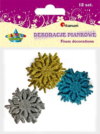 Изображение Titanum Ksztaty piankowe nieynki 12szt.
