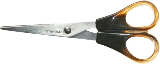 Изображение Titanum Noyczki biurowe Titanum bursztynowe (S04019) 14cm