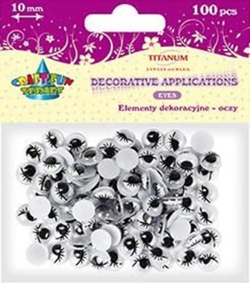 Изображение Titanum Oczy z rzsami elementy dekoracyjne 1000mm 100 sztuk