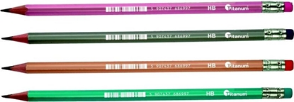 Изображение Titanum Oówek z gumk hb tr. per. 4szt