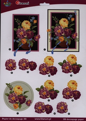 Изображение Titanum Papier 3D do decupage (22002)