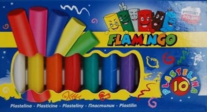 Изображение Titanum Plastelina flamingo 10 kolorów