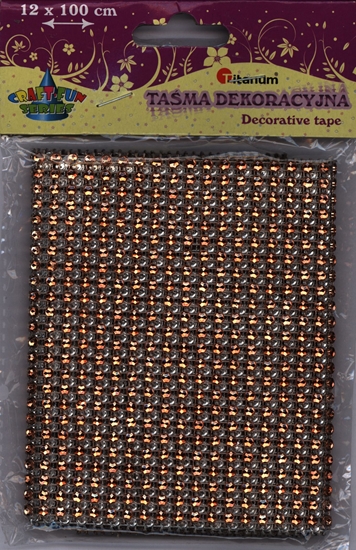 Picture of Titanum Tama krysztaki 12x100cm zota