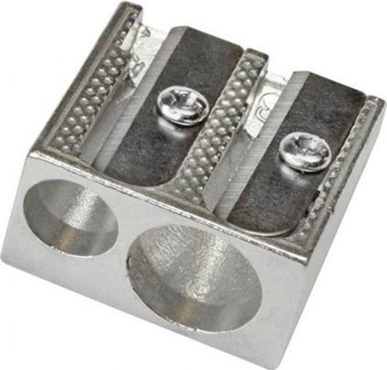 Изображение Titanum Temperówka podwójna metalowa S1006 op.12szt.