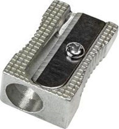 Изображение Titanum Temperówka Titanum - metalowy pojemnik srebrny op. 24szt (58845)