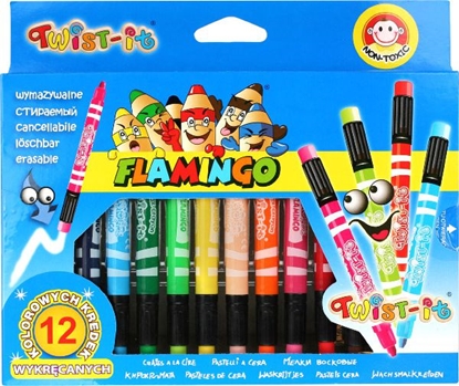 Изображение Titanum TITANUM Kredki w. Wykrc. Z Gumk 12Kol - 205048