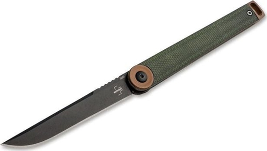 Picture of TOGO Nó Bker Plus Kaizen Green Canvas Micarta