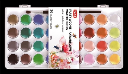 Picture of Toma Farbki akwarelowe 36 kol paleta (TO-730)