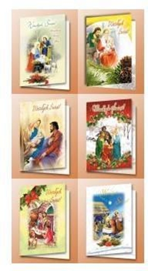 Picture of Top Graphic Karnet B6 Boe Narodzenie BBN religia (10szt) MIX - 142702