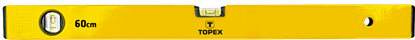 Изображение Topex Poziomnica aluminiowa typ500 100cm 2 libelle 29C504