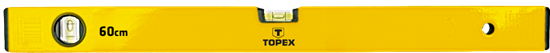 Изображение Topex Poziomnica aluminiowa typ500 100cm 2 libelle 29C504