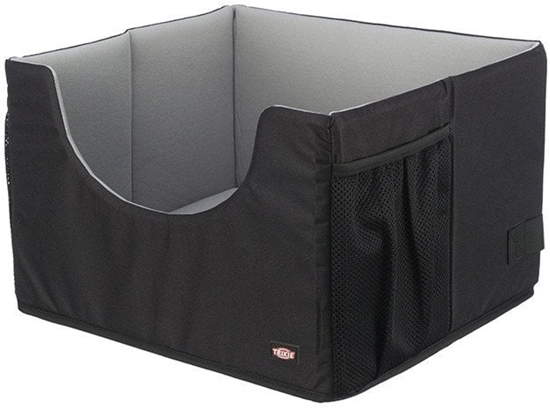 Picture of Trixie fotelik samochodowy dla psa/kota czarny/szary 45 28 40 cm