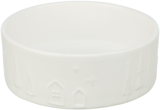 Изображение Trixie Miska ceramiczna, dla psa/kota, biaa, 0,3l / 12 cm