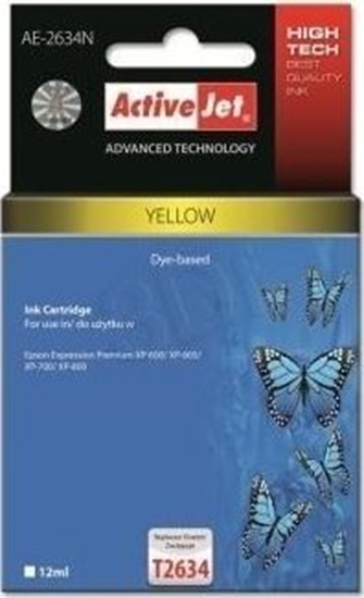 Picture of Tusz Activejet tusz AE-2634N / T2634 (yellow)