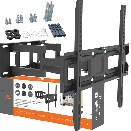 Picture of Uchwyt cienny do LCD 37-99" z regulacj, 2 ramiona