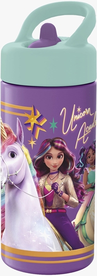 Picture of Usorteret UNICORN ACADEMY sipper water bottle, 410ml