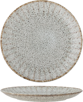 Attēls no Usorteret CREATIVE COLLECTION Kwiatowy talerz, naturalny, kamionkowy