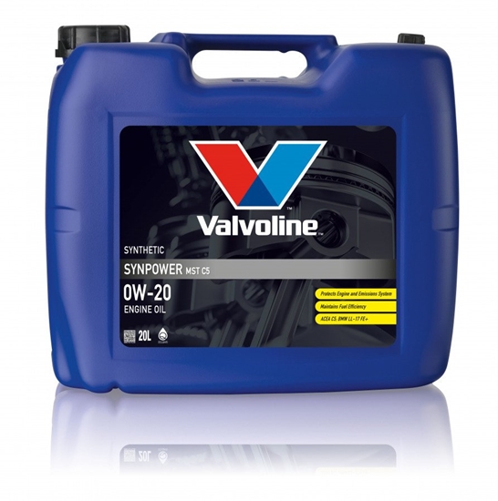 Picture of Valvoline Alyva varikliui SYNPOWER MST C5 0W20 20L, Valvoline