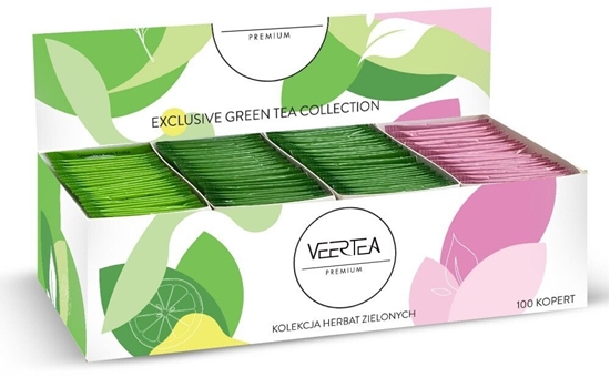 Picture of VEERTEA PREMIUM Kolekcja herbat zielonych 100 kopert