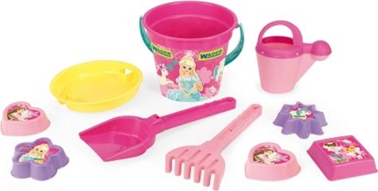Изображение Wader KOMPLET DO PIASKU IML PINK 10EL WADER 75039 SIATKA