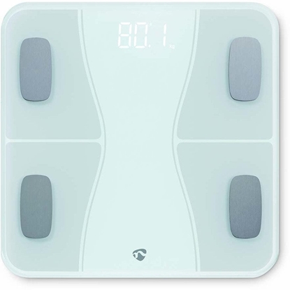 Attēls no Waga azienkowa Nedis SmartLife BTHPS11WT Bluetooth biaa