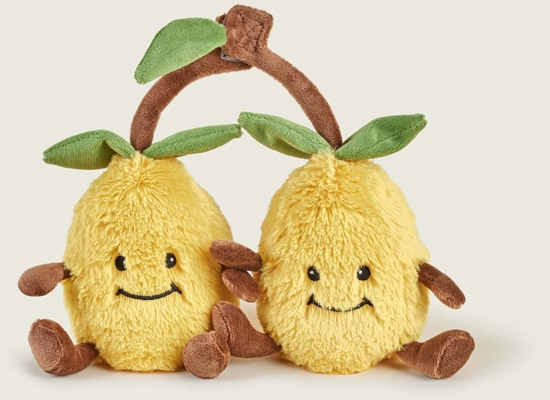 Изображение Warmtec Warmies Ciepe przytulanki Dwie cytryny