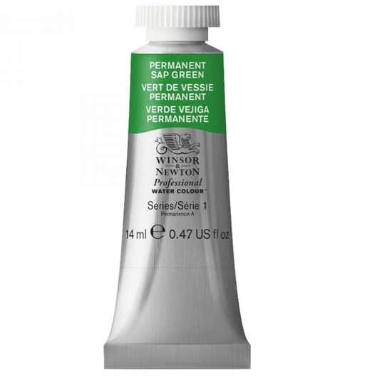 Picture of Watercolour proff. 14ml Permanent Sap Green 503