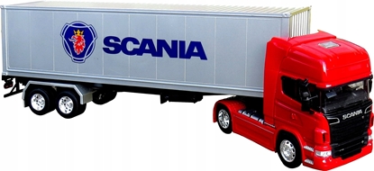 Picture of WELLY Ciarówka z przyczep 1:32 Scania V8 R730 32671