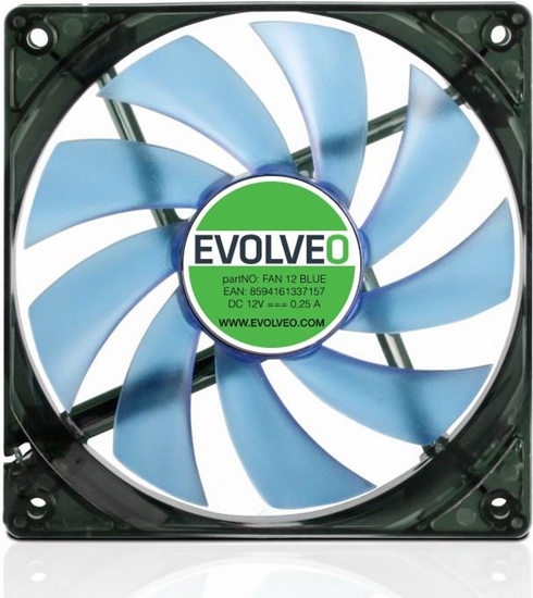 Picture of Wentylator Evolveo FAN 12 BLUE