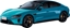 Picture of Xiaomi SU7 1:18 Die-cast Model Car | Aqua Blue | Zinc alloy, ABS, SAN and PVC
