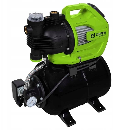 Picture of Zestaw hydroforowy hydrofor do wody pompa hydroforowa ogrodowa 3 bar 24 L ZIPPER ZI-HWW1100J