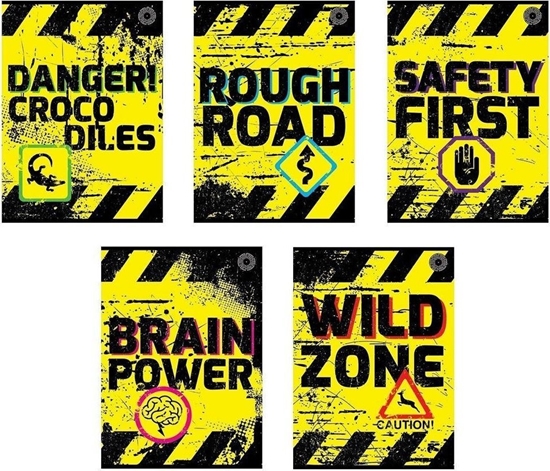 Изображение Ziemia Obiecana Zeszyt A5/80K kratka Signs (10szt)