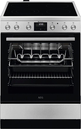 Attēls no AEG 5000.sērijas SurroundCook stikla keramikas plīts, 59.6cm, nerūsējoša tērauda