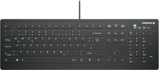 Picture of Cherry AK-C8112 tastatūra Medicīnisks USB QWERTZ Vācu Melns