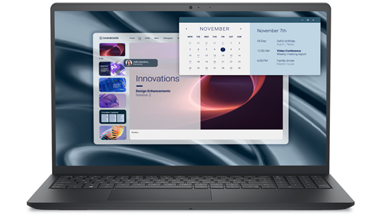 Изображение Dell Pro 15 Essential PV15255 | Carbon Black | 15.6 " | FHD | 1920 x 1080 pixels | AMD Ryzen 3 | 7320U | 8 GB | LPDDR5 | Solid-state drive capacity 512 GB | AMD Radeon 610M Graphics | Ubuntu | 802.11ac | Keyboard language English | Warranty 36 month(s) | 