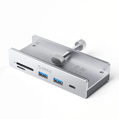Picture of Orico MH5PC Hub Clamp-Mounted USB-C | 2x USB-A 3.2