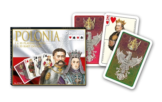 Picture of Piatnik Karty Lux 2 Talie Polonia - 2176