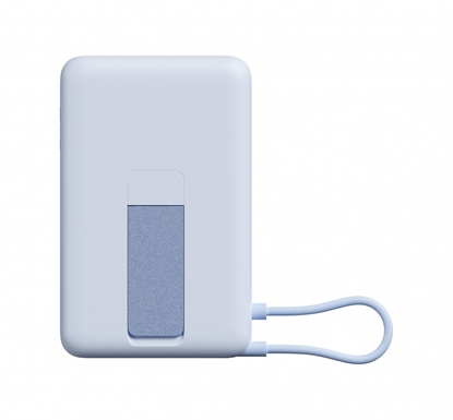 Picture of PowerBank Magnetic 10000 z podstawką niebieski