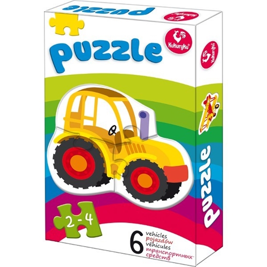 Изображение Promatek Pierwsze Puzzle, Pojazdy - 0338