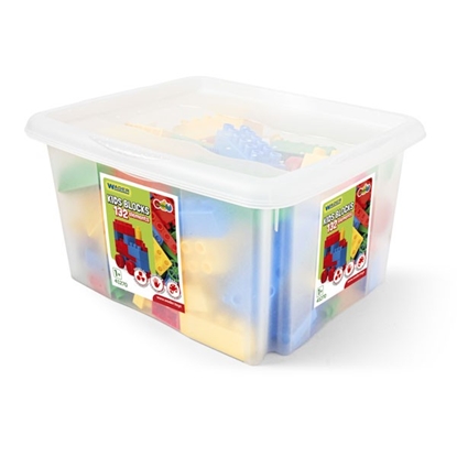 Attēls no Wader Klocki w pojemniku dla chopców 132 elementy (41270)