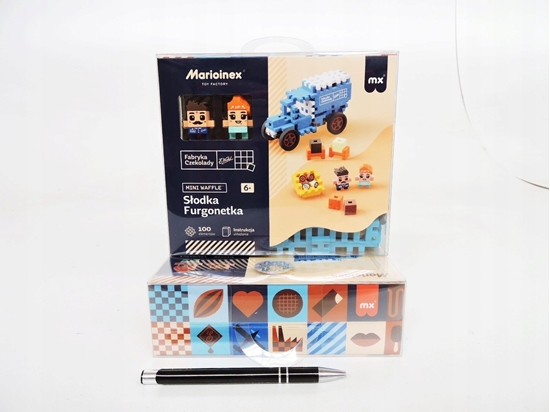 Picture of Marioinex Klocki Mini Waffle - Wedel Sodka furgonetka 100 el.