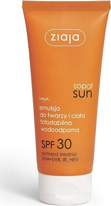 Picture of Ziaja Sopot Sun emulsja do twarzy i ciaa SPF30 100ml